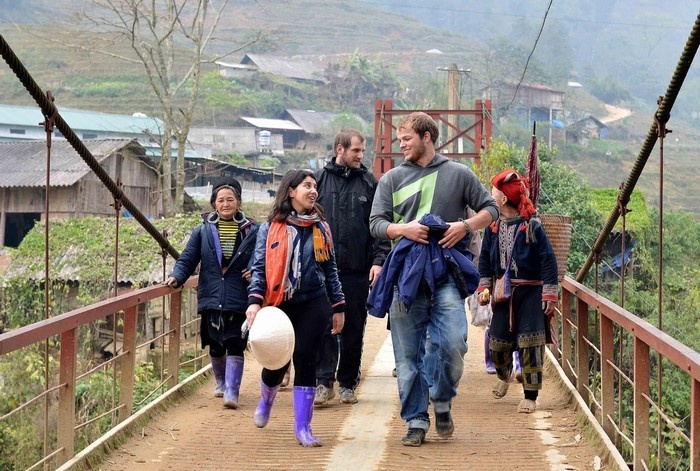 Nghỉ đêm tại Bản Tả Van Giáy - Sa Pa